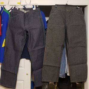 2 DICKIES MEN'S JEANS FOR $35.00 SIZE 36×32